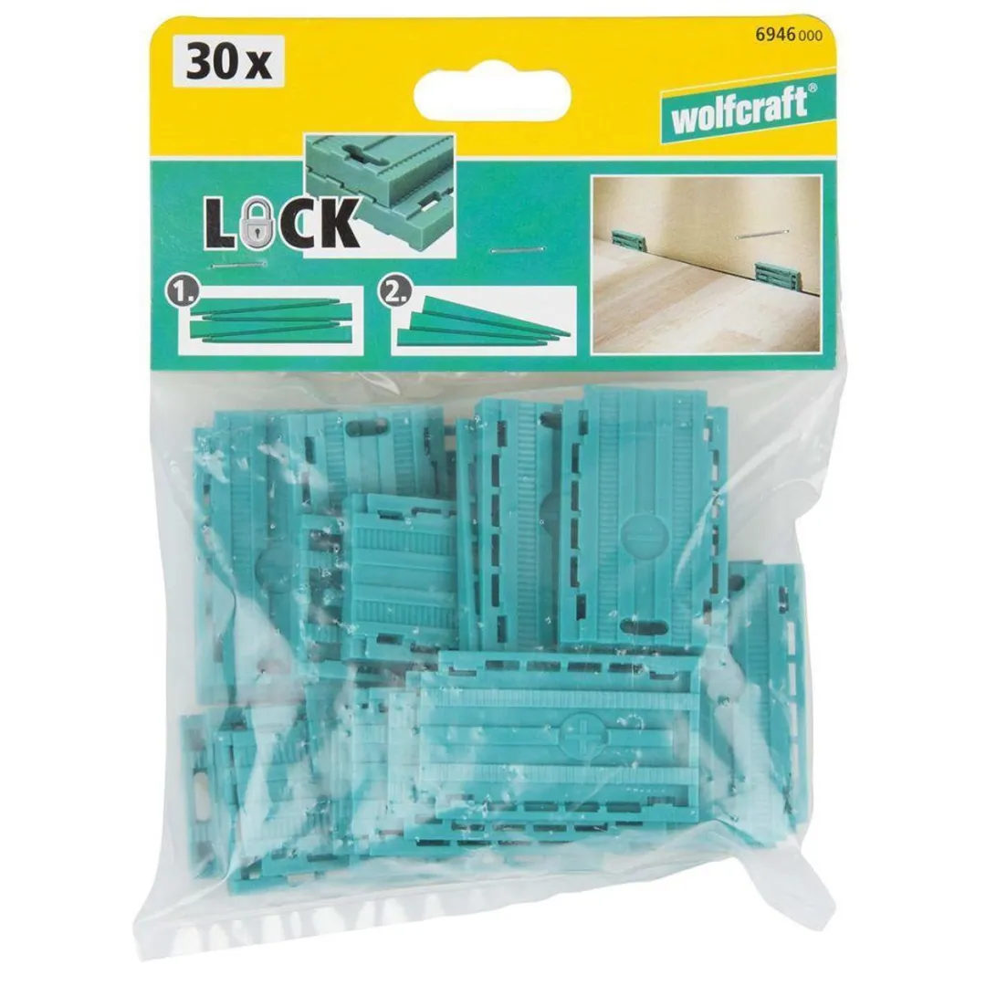 Wolfcraft Multifunctionele Wig 30 Stuks - 6946000 Groen