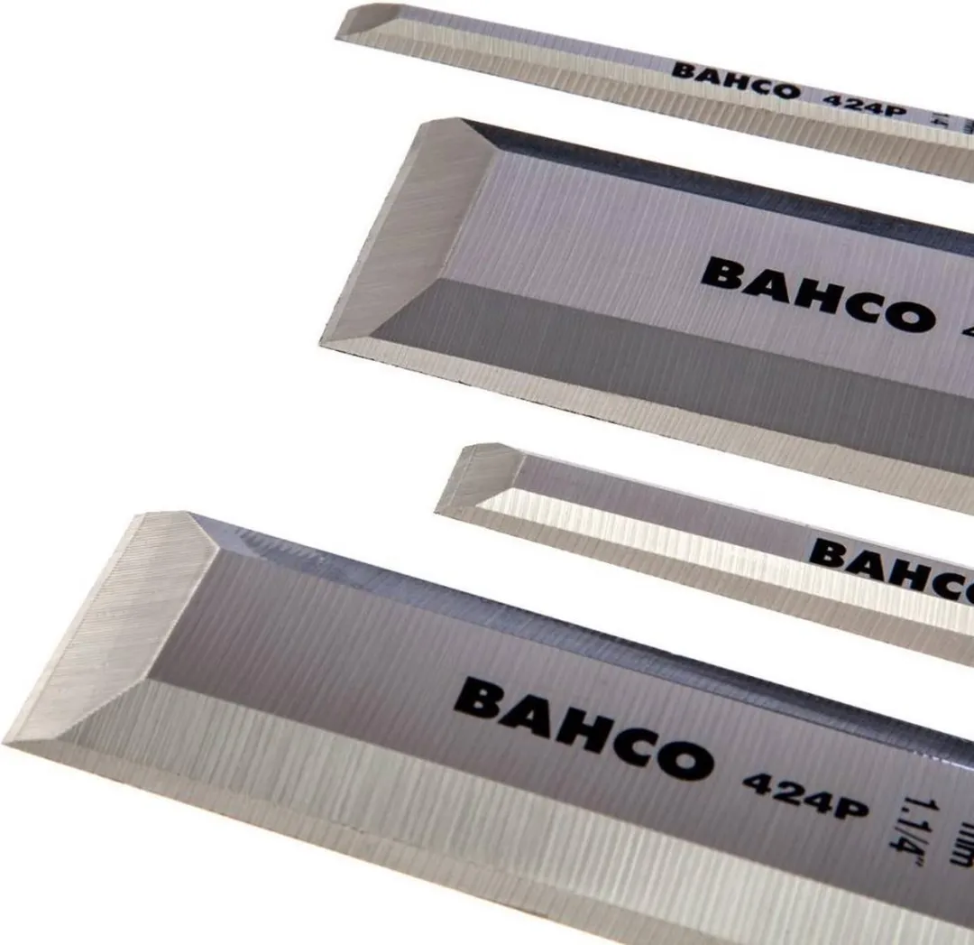 Bahco 424P-S8-EUR Steekbeitelset - 8-delig - Hout