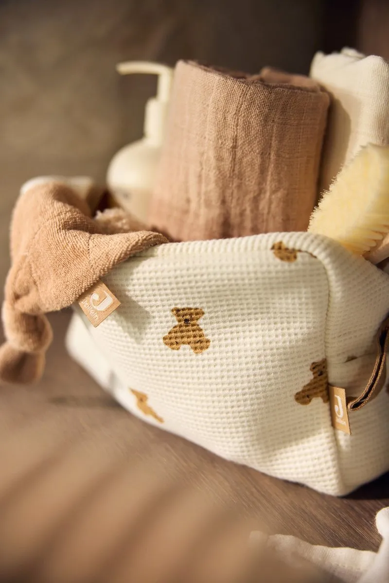 Jollein Luieretui Mini Teddy Bear - Little Waffle