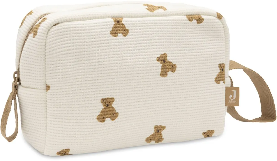 Jollein Luieretui Mini Teddy Bear - Little Waffle
