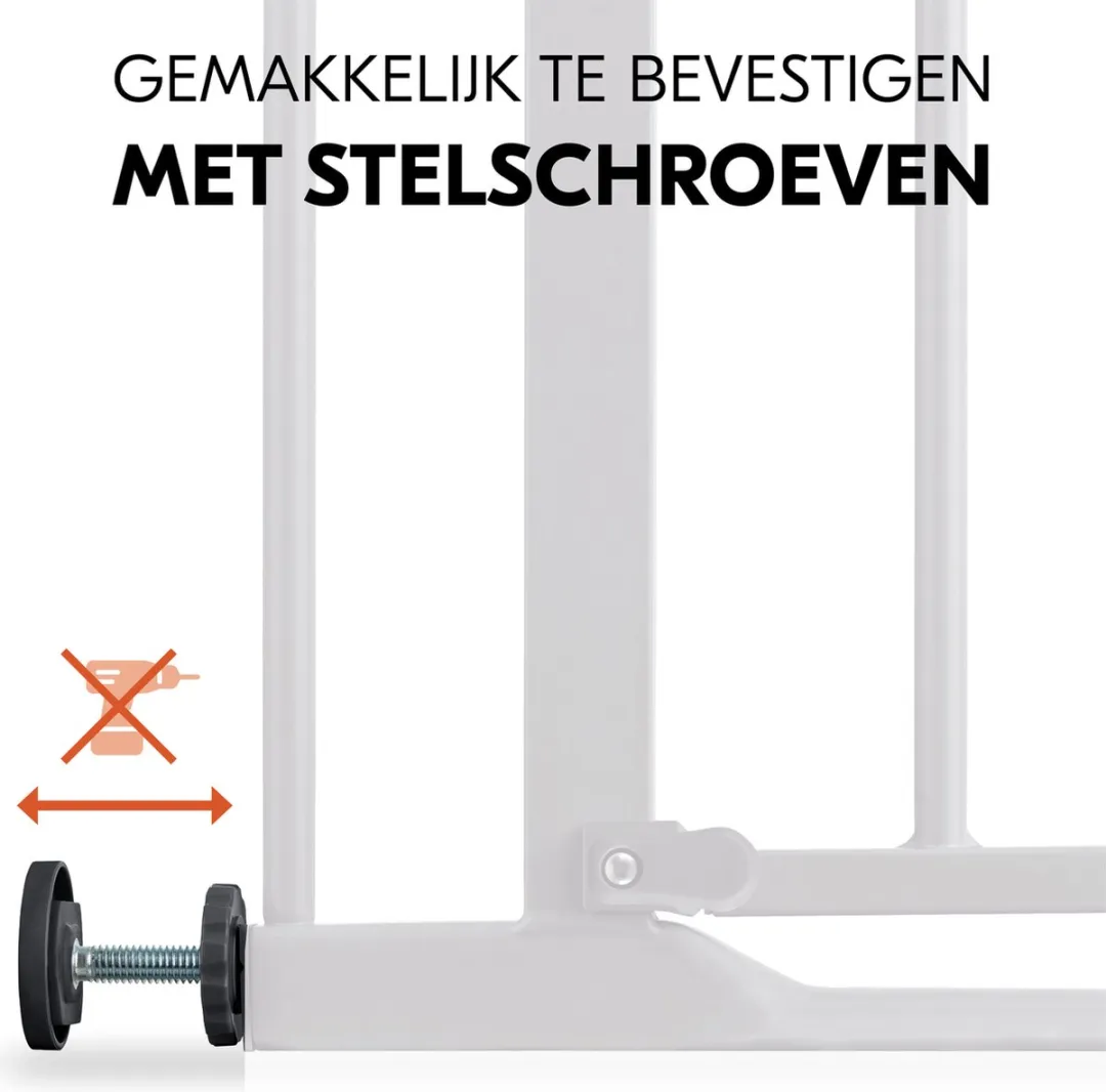 Hauck Clear Step 2 Traphekje 75-80cm - Dark Grey