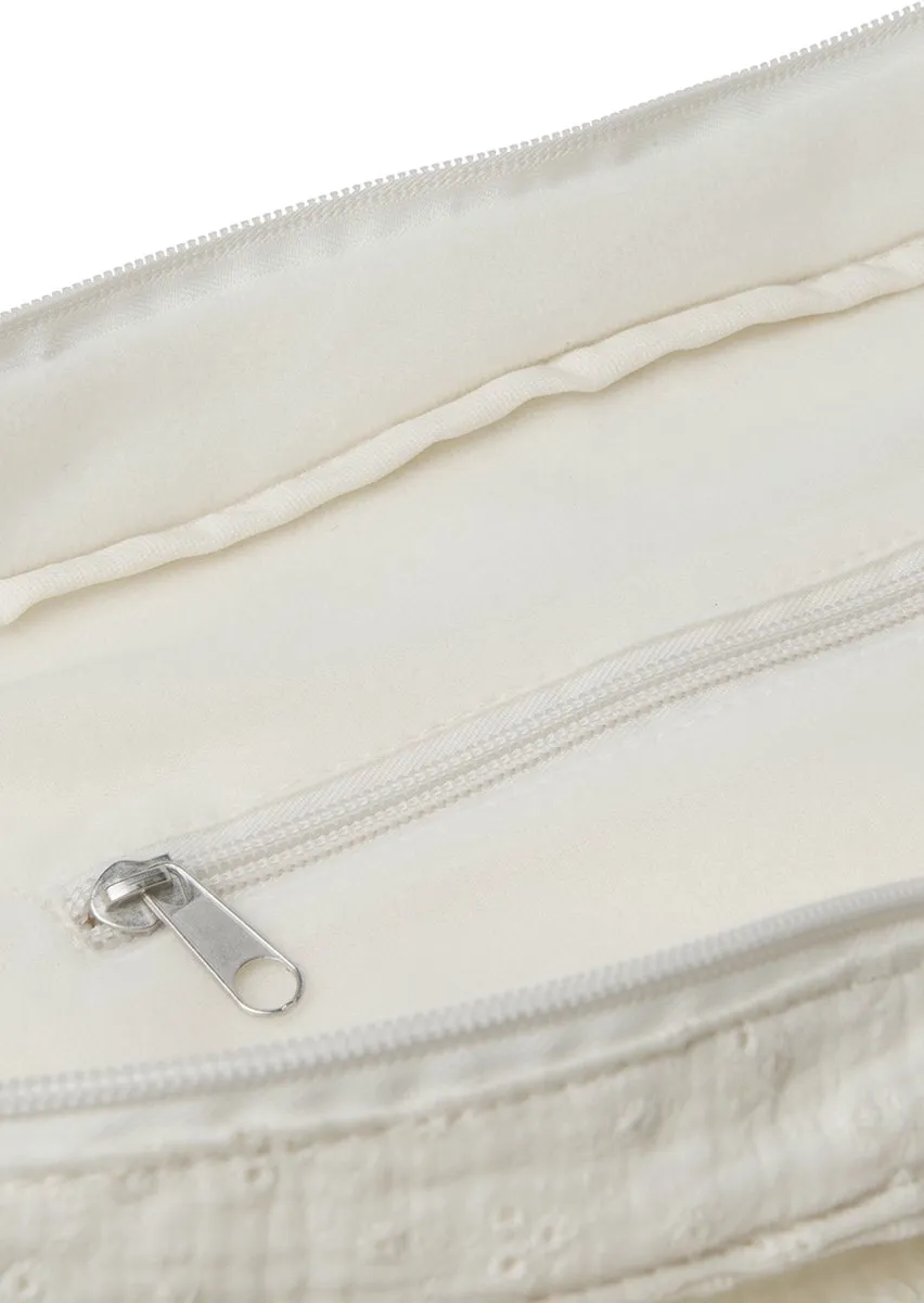 Jollein Shopper Embroidery Ivory Luiertas - 45x34cm - afbeelding 6 van 6