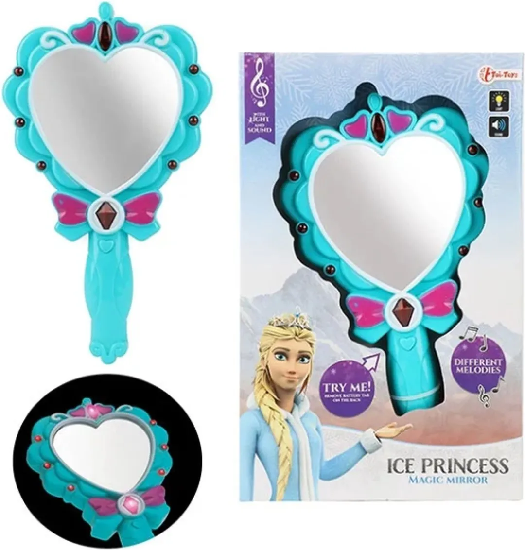 Toi-Toys Spiegel 20cm Blauw - Met Licht en Geluid