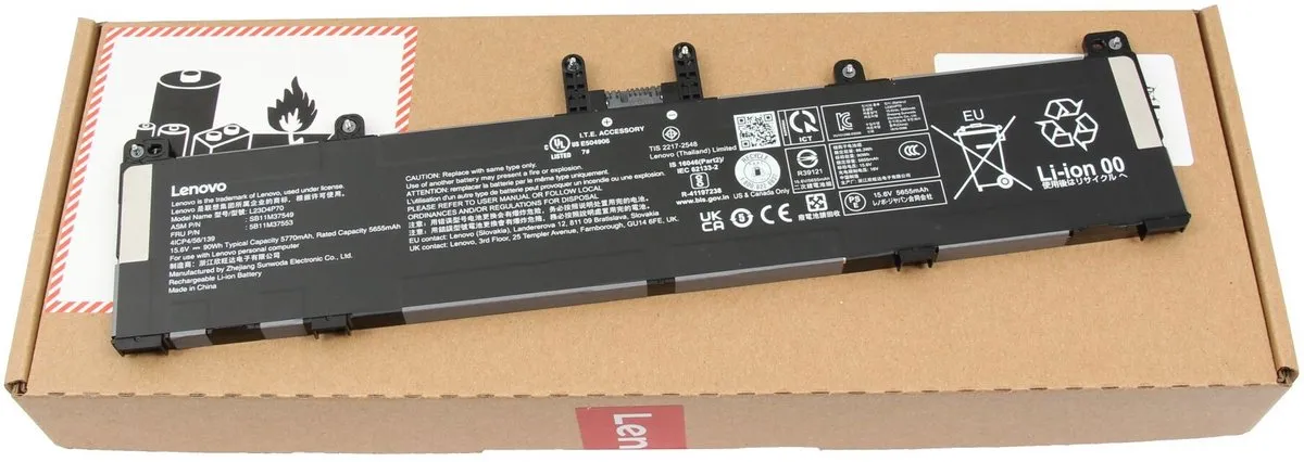 Lenovo L23D4P70 Laptopbatterij 90Wh