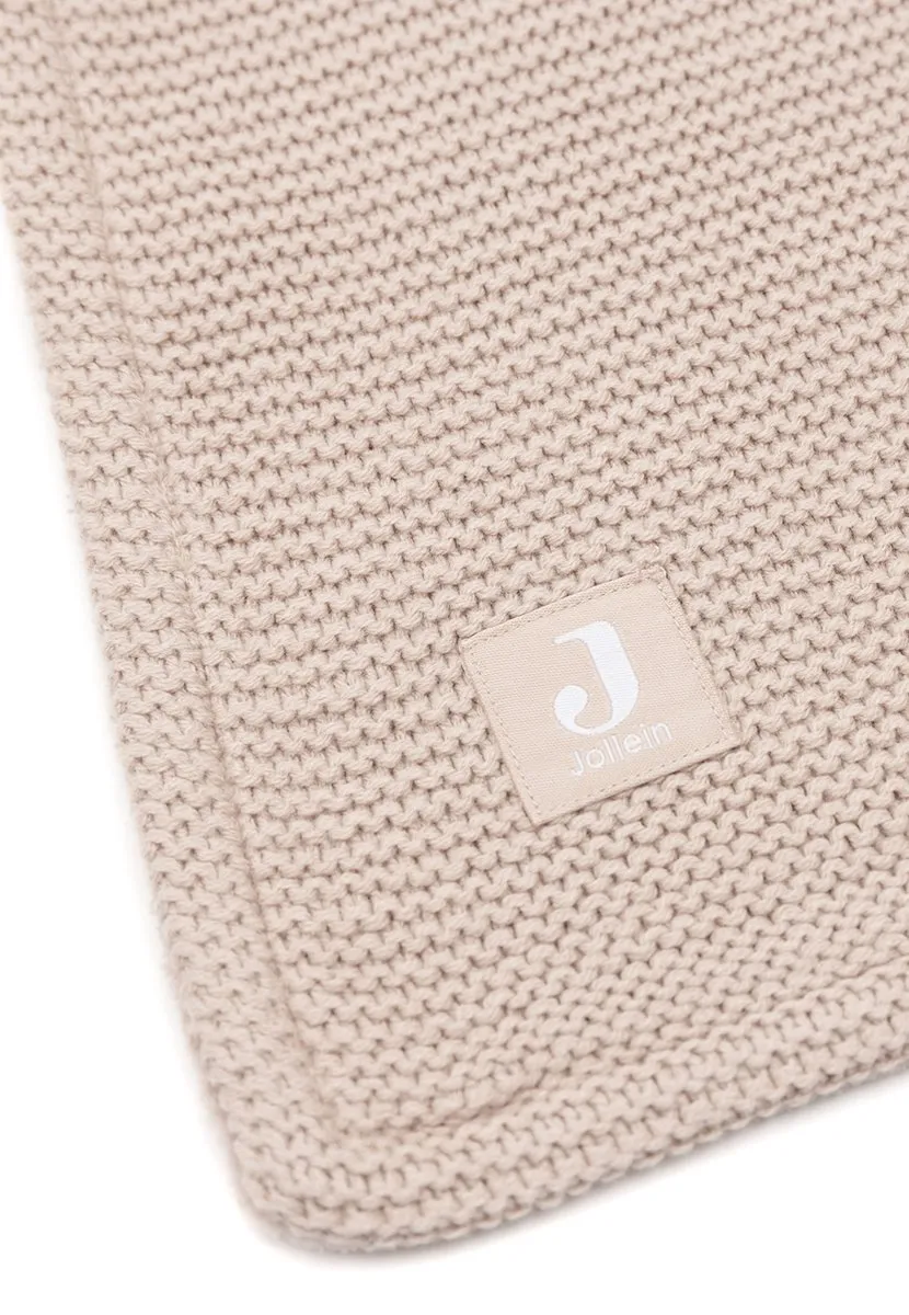 Jollein Deken Ledikant Basic Knit 100x150cm - Wild Rose