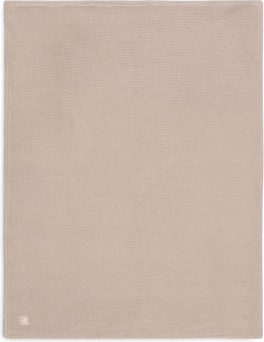 Jollein Deken Ledikant Basic Knit 100x150cm - Wild Rose