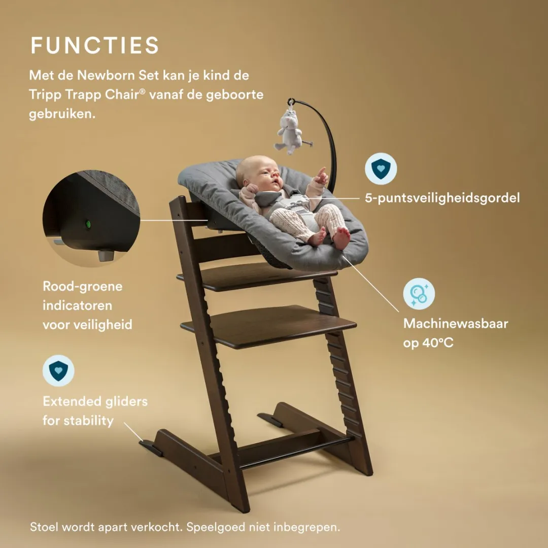 Stokke Tripp Trapp Newborn Set - Kinderzitje Anthracite