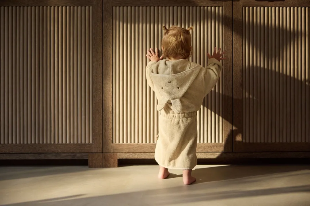 Jollein Badjas Miffy Warm 1-2 jaar - Sand
