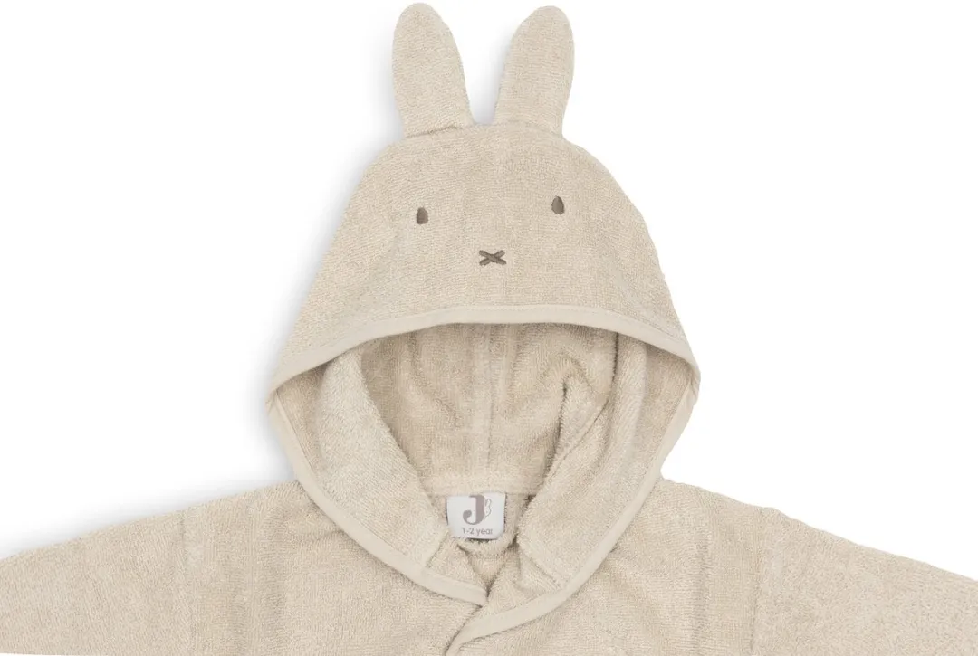Jollein Badjas Miffy Warm 1-2 jaar - Sand