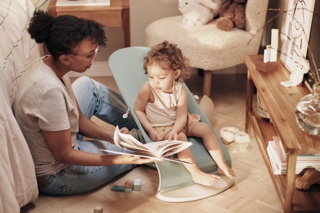 BabyBjörn Wipstoel Balance Soft - Lichtsalie-Grijs