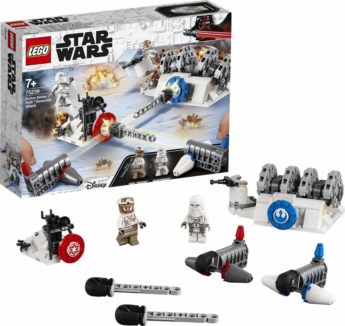 LEGO Star Wars Action Battle Aanval op de Hoth Generator - 75239
