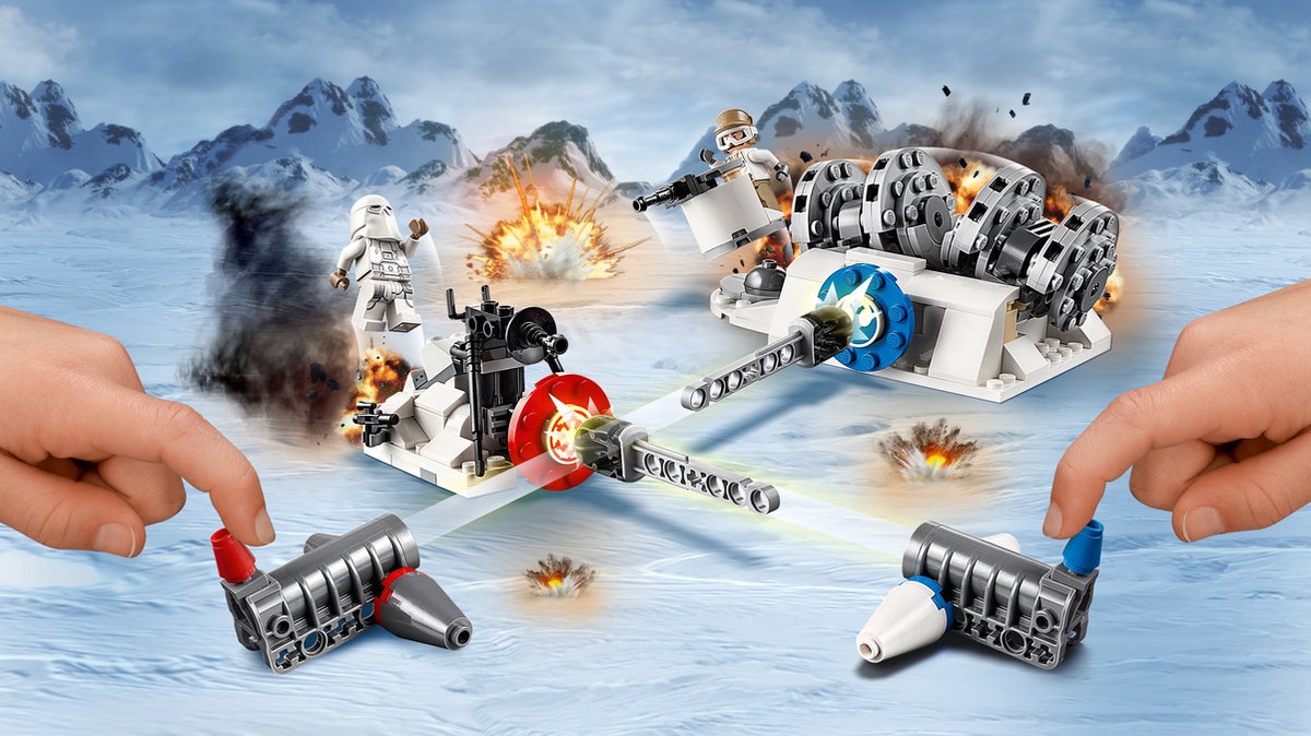 LEGO Star Wars Action Battle Aanval op de Hoth Generator - 75239