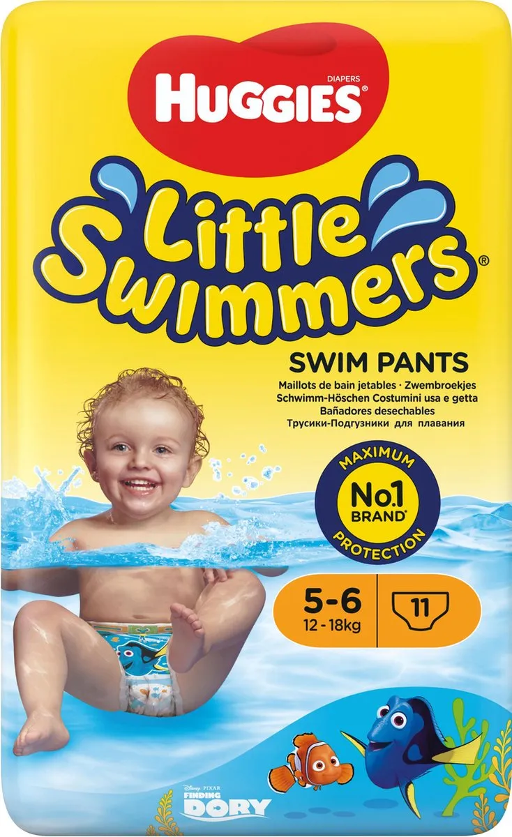 Huggies Little Swimmers Zwemluiers Maat 5/6 - 33 Stuks