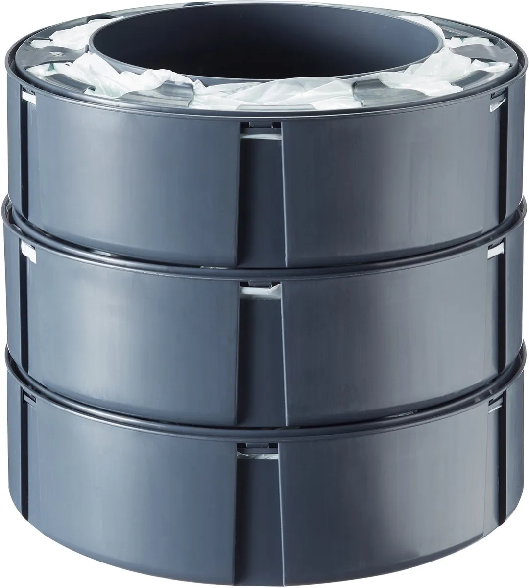 Tommee Tippee Simplee Sangenic navulcassette Set van 3 navulcassettes, alleen geschikt voor de Simplee Sangenic luieremmers, geurbestrijding en antibacteriële werking, 100% gerecycled frame