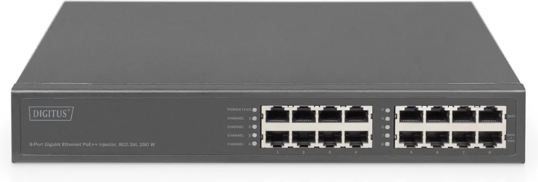 Digitus DN-95118 PoE Adapter & Injector - 54V - Grijs