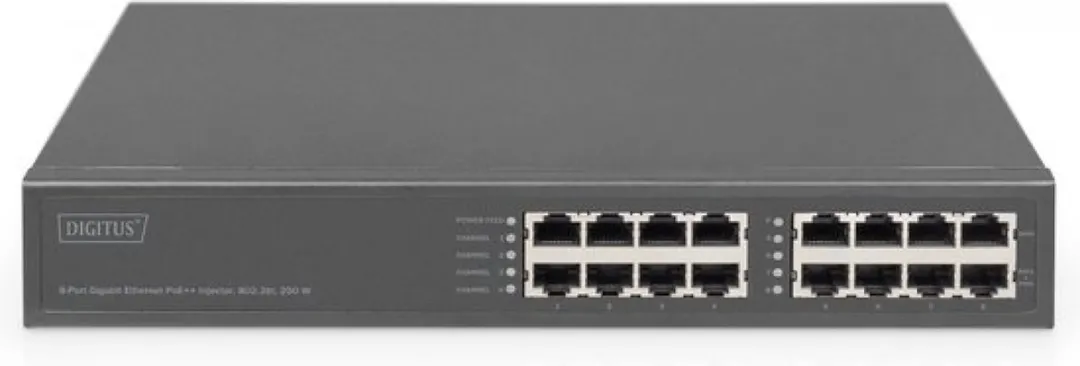 Digitus DN-95118 PoE Adapter & Injector - 54V - Grijs