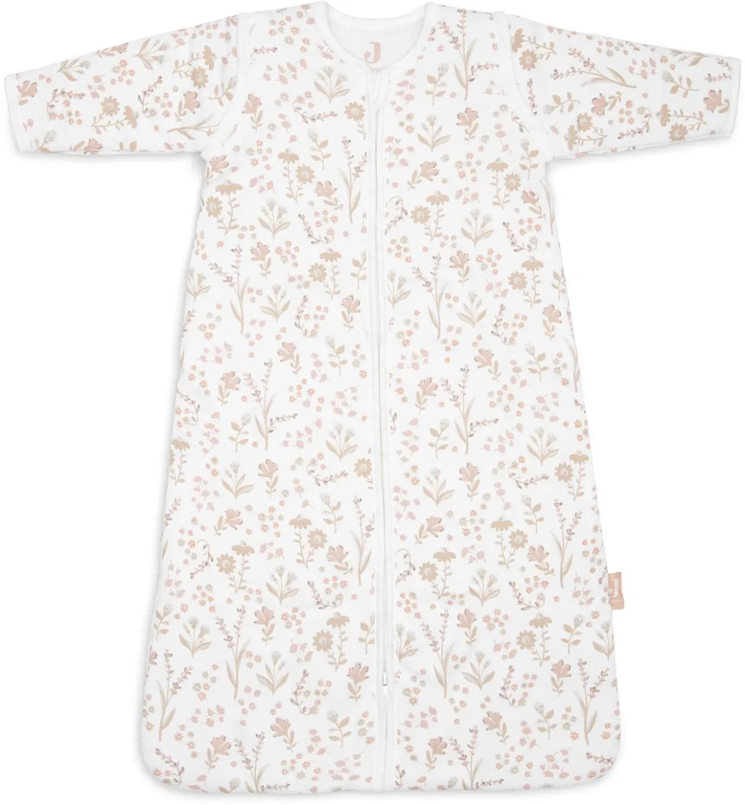 Jollein Slaapzak Baby 110cm Bloomy - Afritsbare mouw