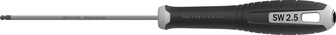 Hultafors Binnenzeskant Kogelkop Schroevendraaier 2.5x100mm