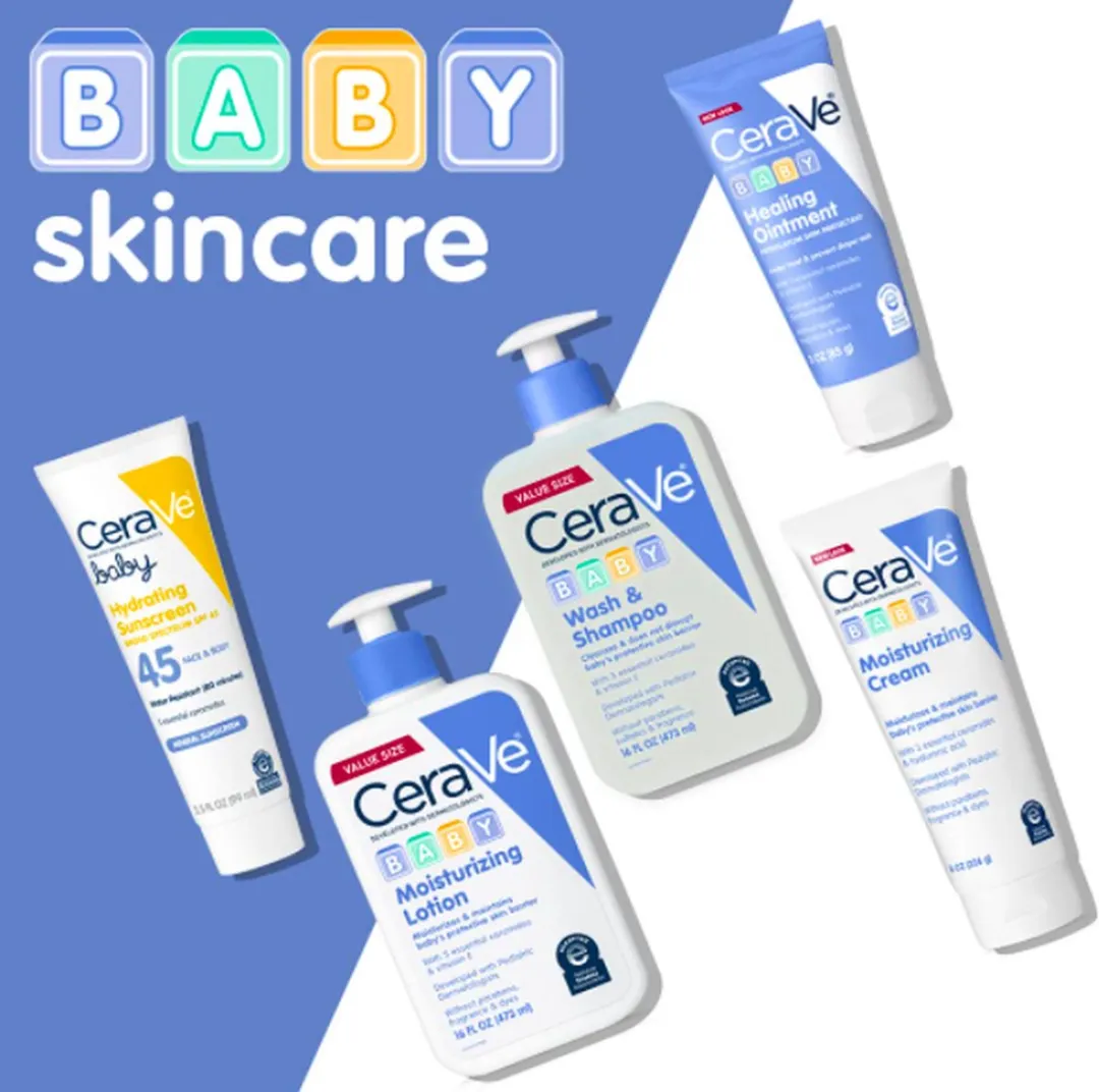 CeraVe Baby Lotion 473ml - Hyaluronzuur & Ceramiden