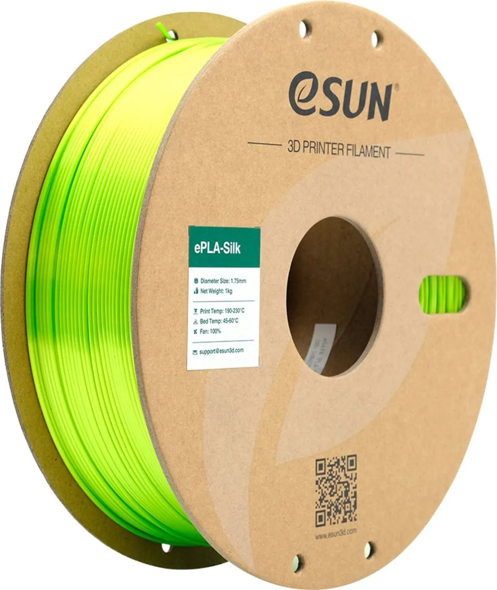 ESUN ePLA-Silk Limoen 1.75mm 3D Filament