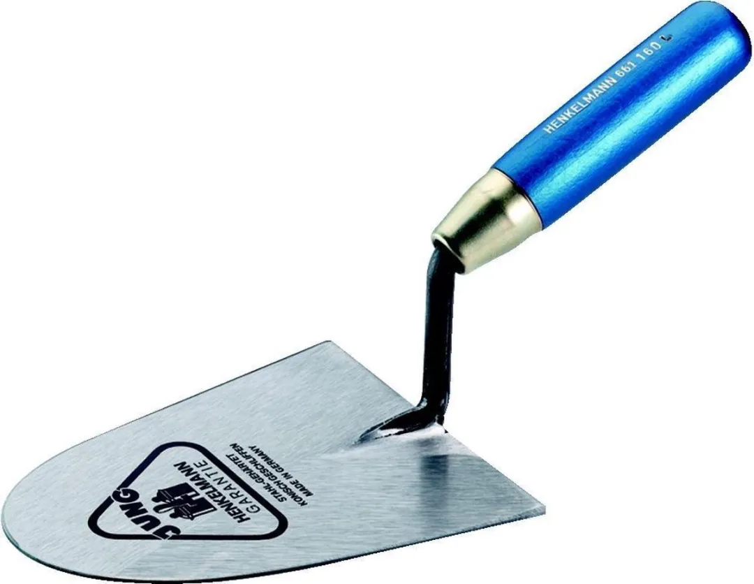 Jung Metseltroffel Arnhems Model Linkshandig 180x145mm - Aquablauw