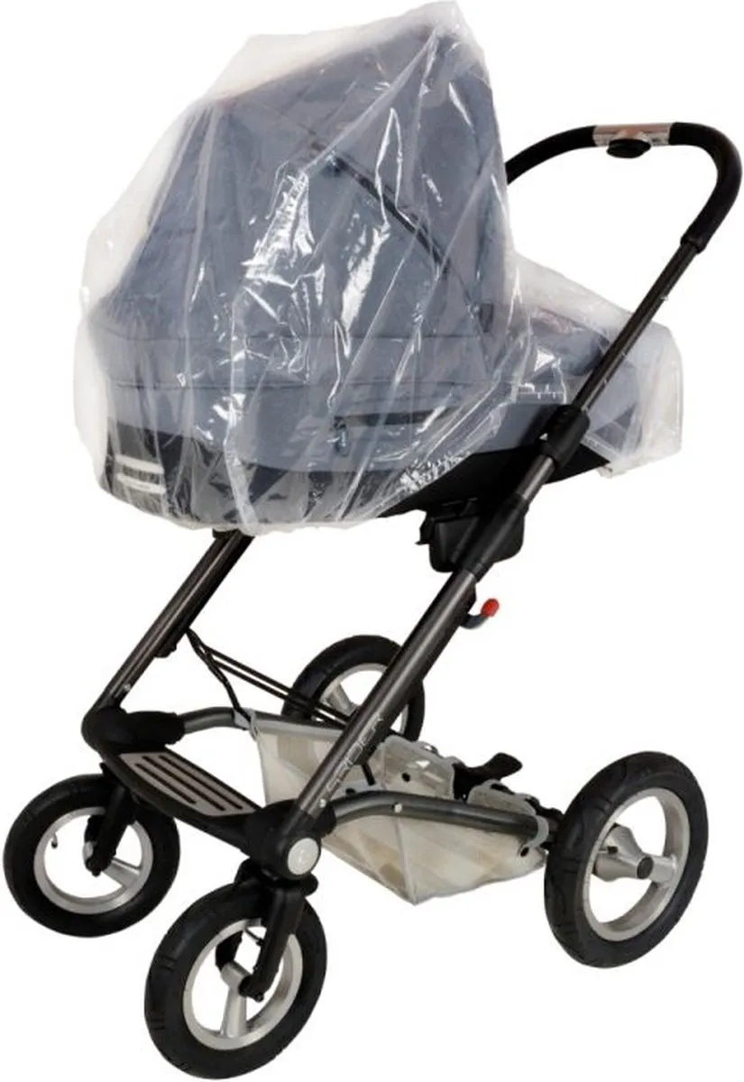 Jollein Regenhoes Kinderwagen - Transparant
