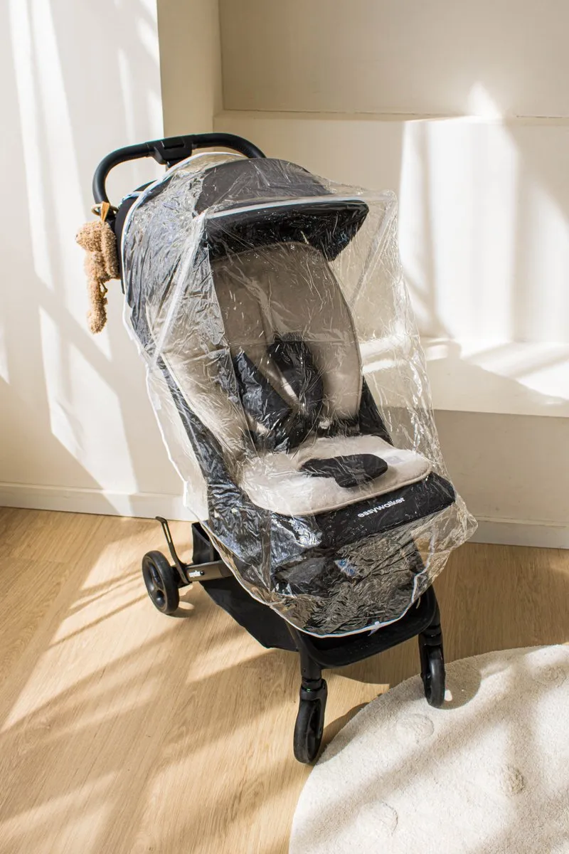 Jollein Regenhoes Kinderwagen - Transparant
