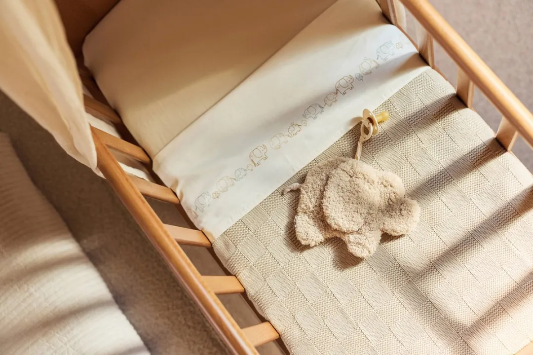 Jollein Baby Deken Wieg 75x100cm Box Knit - Warm Sand