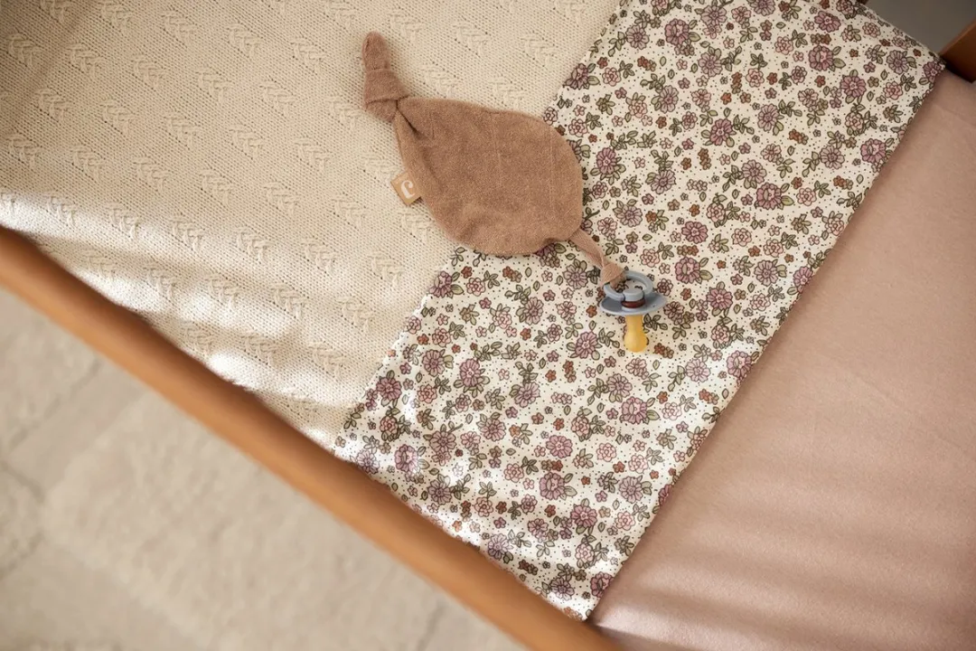 Jollein Baby Laken Ledikant 120x150cm Retro Flowers