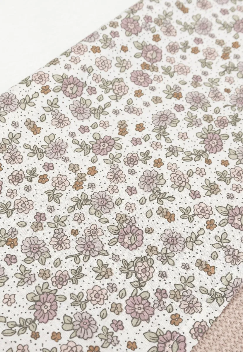 Jollein Baby Laken Ledikant 120x150cm Retro Flowers