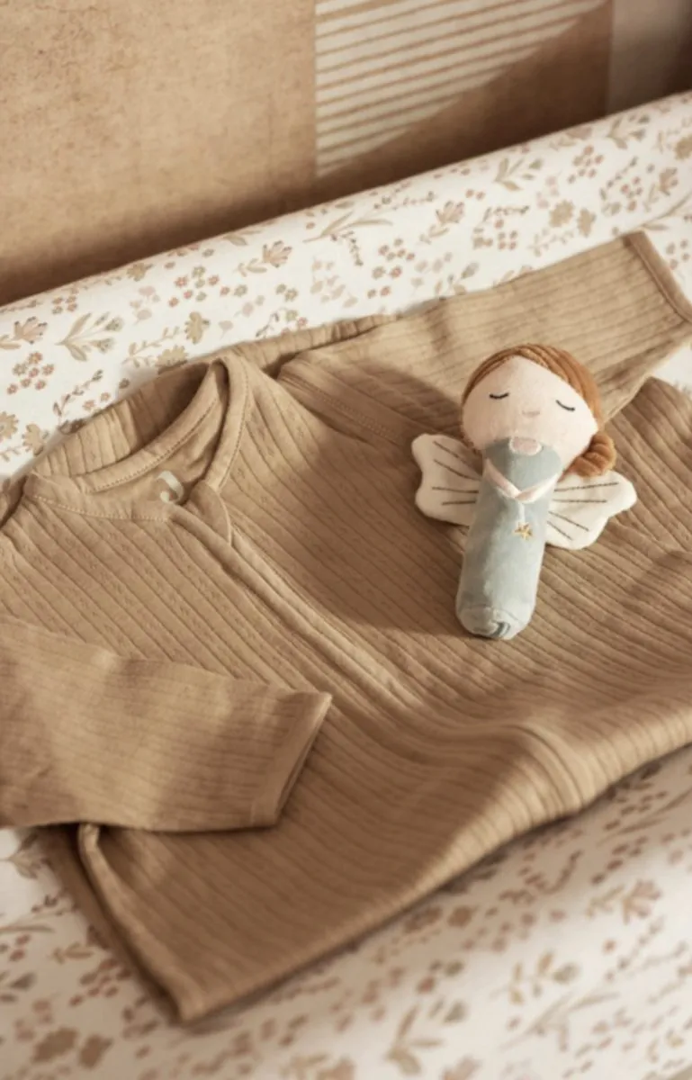 Jollein Newborn Slaapzak Zomer 60cm - Ajour Biscuit - afbeelding 6 van 6