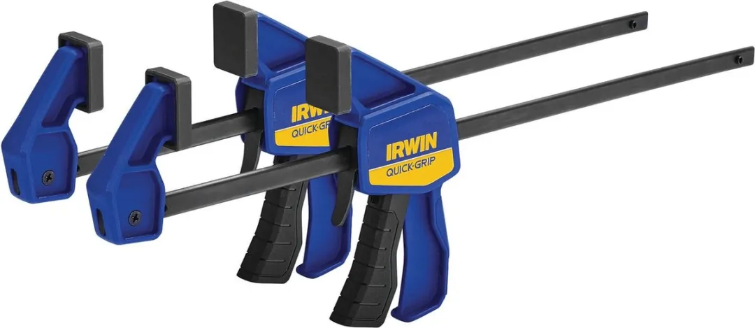 Irwin Quick-Grip Mini Snelspan Lijmklem T54122EL7 - 300mm - Blauw/Geel