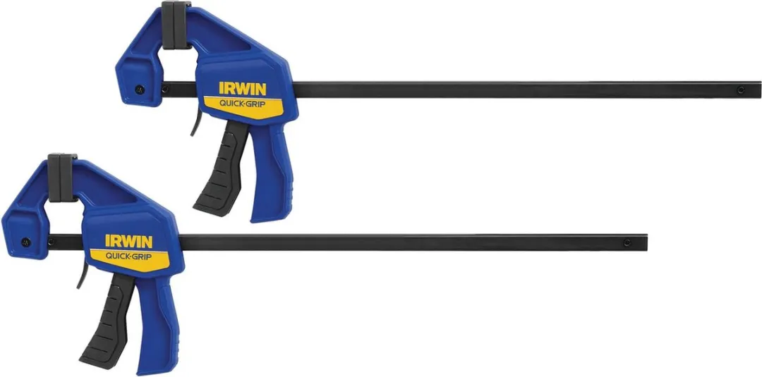 Irwin Quick-Grip Mini Snelspan Lijmklem T54122EL7 - 300mm - Blauw/Geel