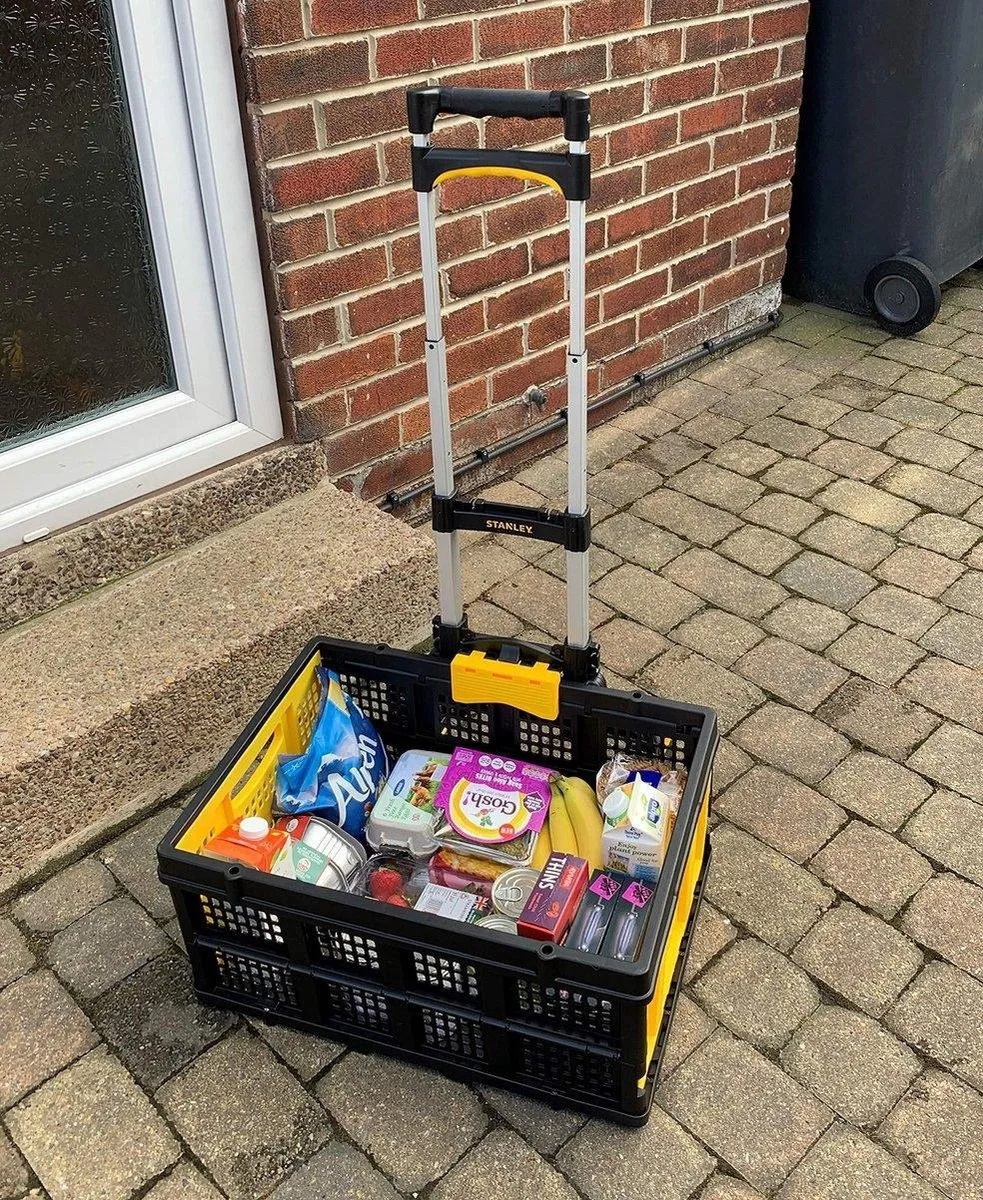 Stanley SXWTD-509 Opvouwbare Steekwagen - 60kg/25kg - Geel/Zwart