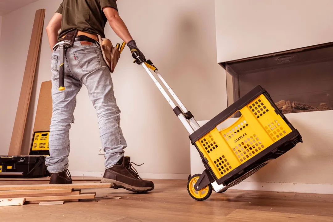 Stanley SXWTD-509 Opvouwbare Steekwagen - 60kg/25kg - Geel/Zwart