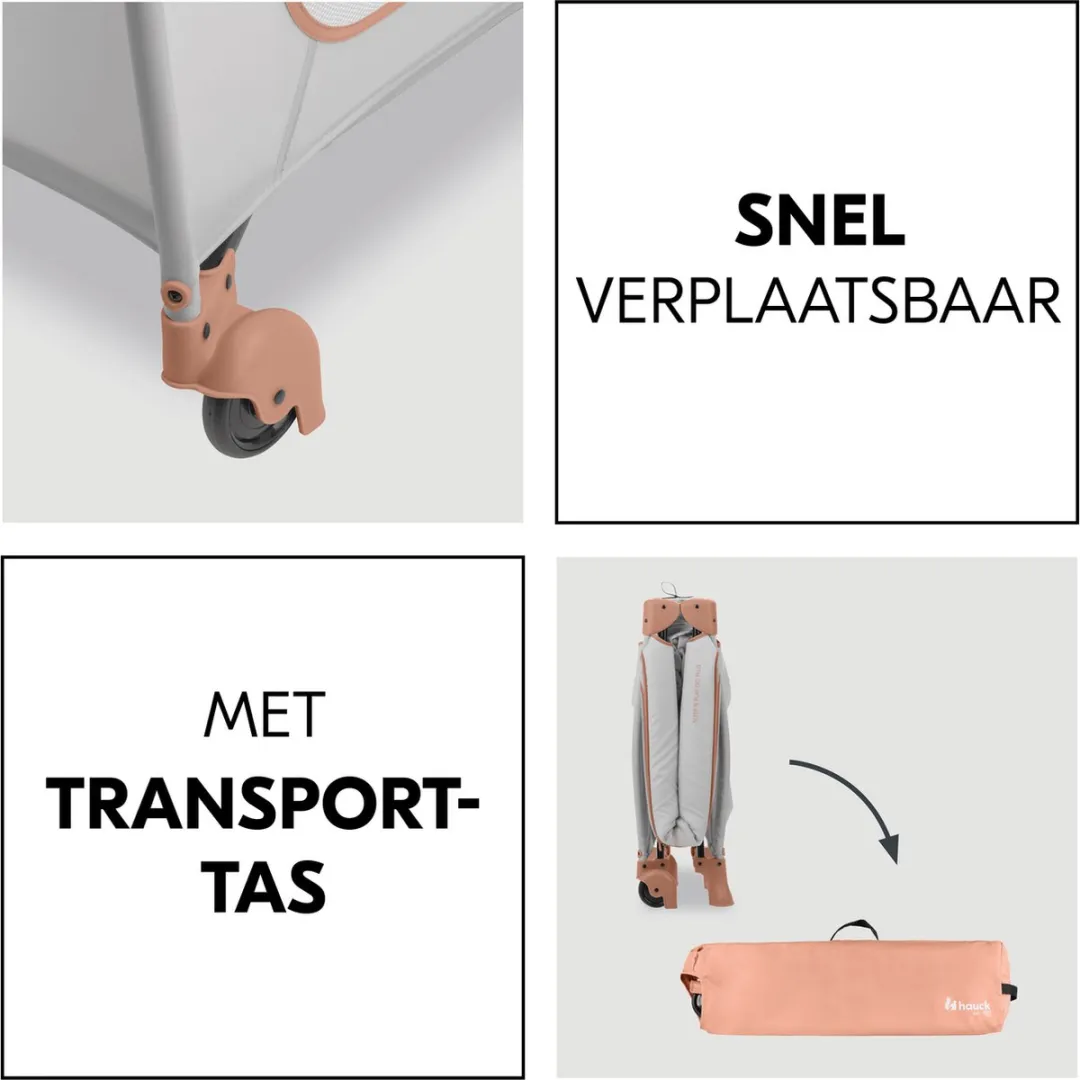Hauck Sleep N Play Go Plus Campingbedje - Dusty Cork - afbeelding 6 van 6