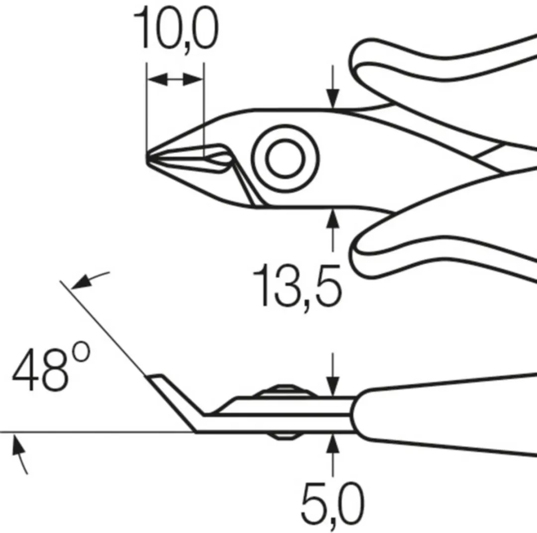 Wiha 26833 Schuine Snijtang 138mm - afbeelding 6 van 6