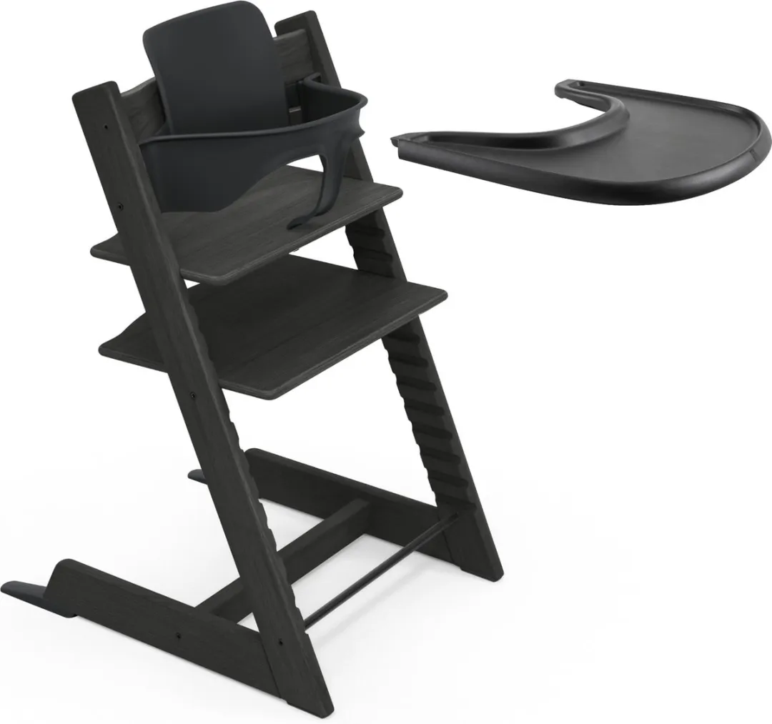 Stokke Tripp Trapp Eiken Stoel & Babyset 2