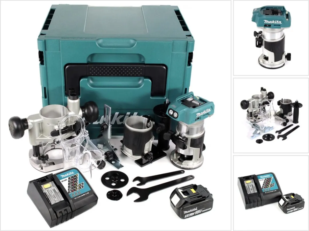 Makita DRT50RT1J X2 18V Li-Ion Multifunctionele Boorvrees