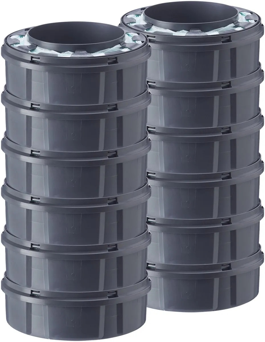 Tommee Tippee Twist & Click Navulcassettes 12x10,5m - 12 Stuks