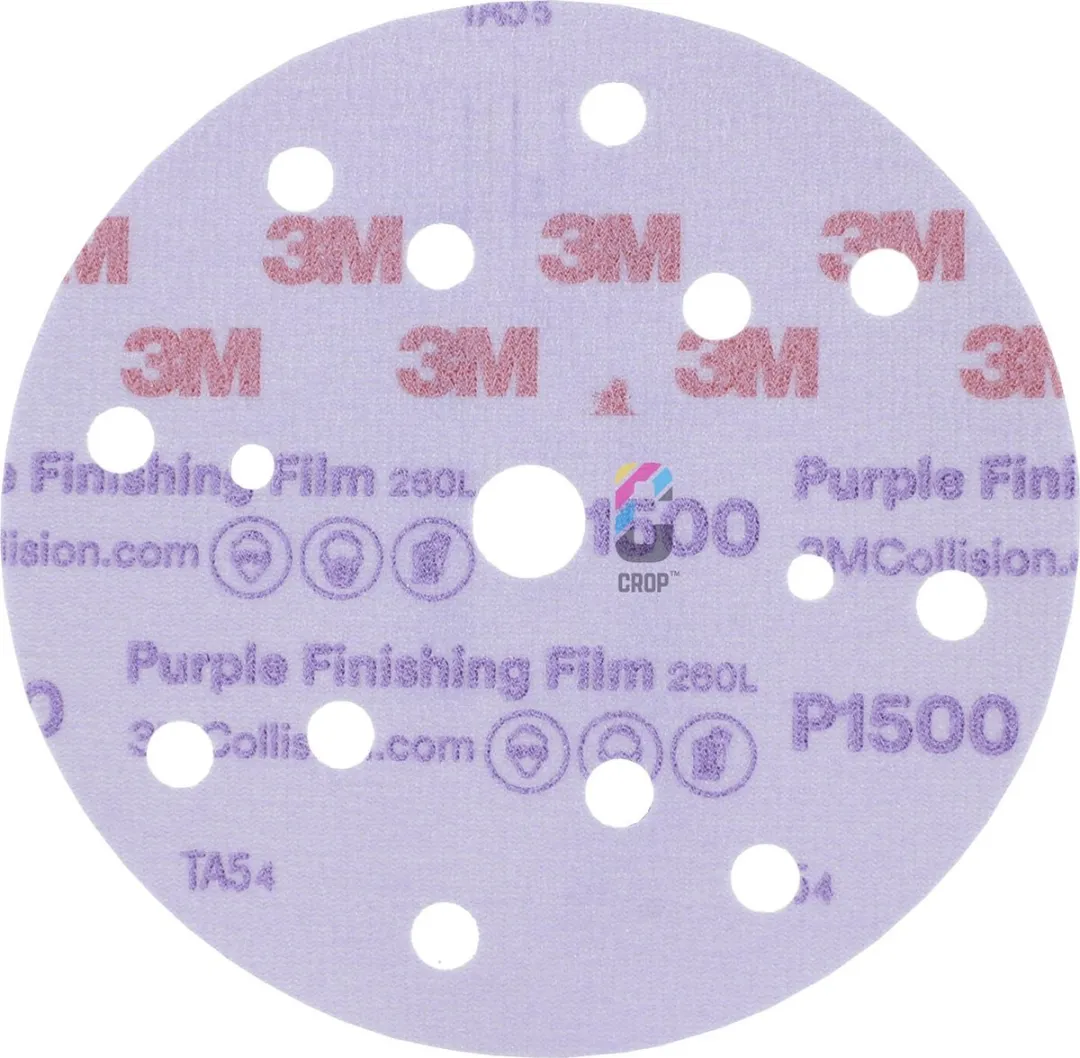 3M 51157 Hookit Purple Finishing Schuurschijven 150mm P1000