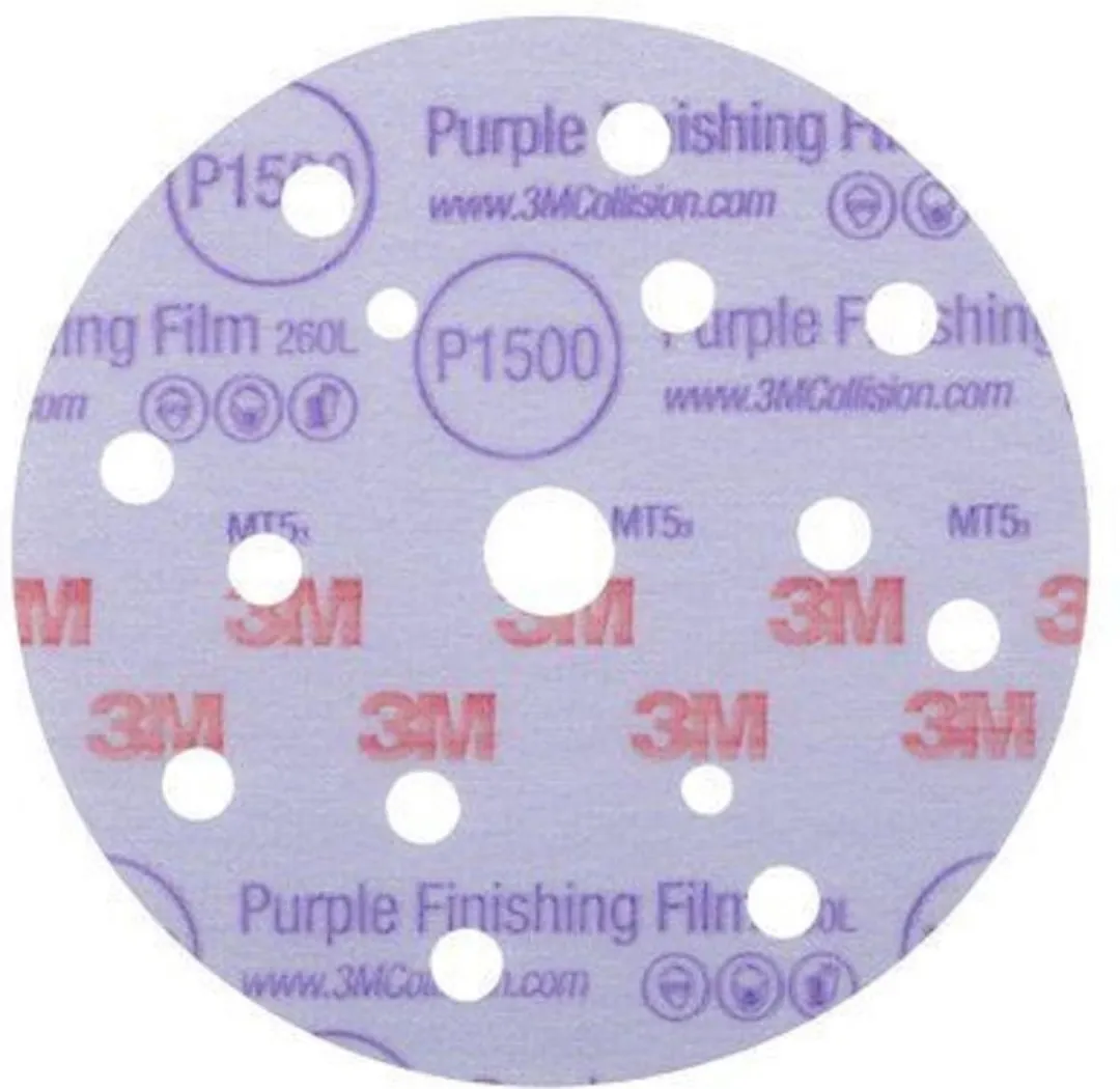 3M 51155 Hookit Purple Finishing Schuurschijven 150mm P800