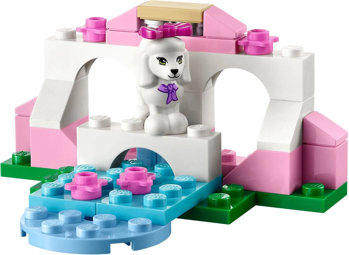 LEGO Friends Hondenhok van Poedel 41021 - 46 Stukken - Paars