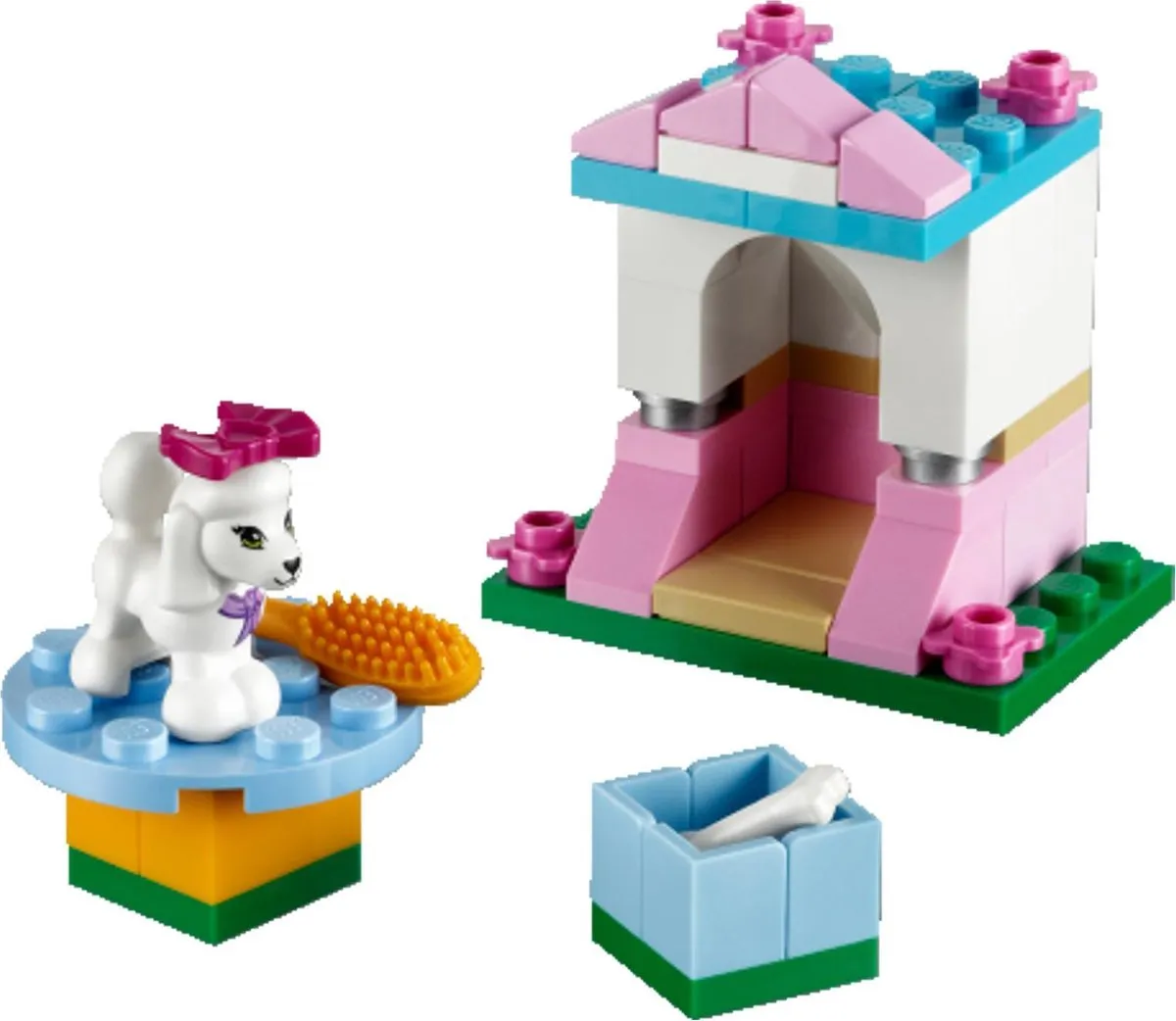 LEGO Friends Hondenhok van Poedel 41021 - 46 Stukken - Paars