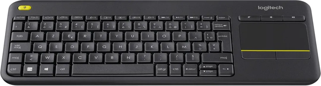 Logitech K400 Plus Draadloos Toetsenbord - Zwart