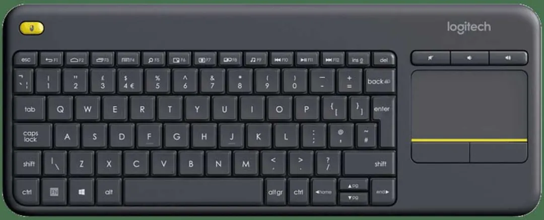 Logitech K400 Plus Draadloos Toetsenbord - Zwart