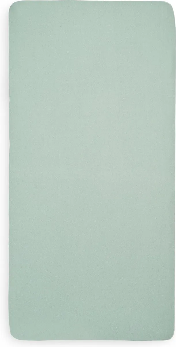 Jollein Baby Hoeslaken Boxmatras Jersey Ash Green - 2 Stuks 75x95cm