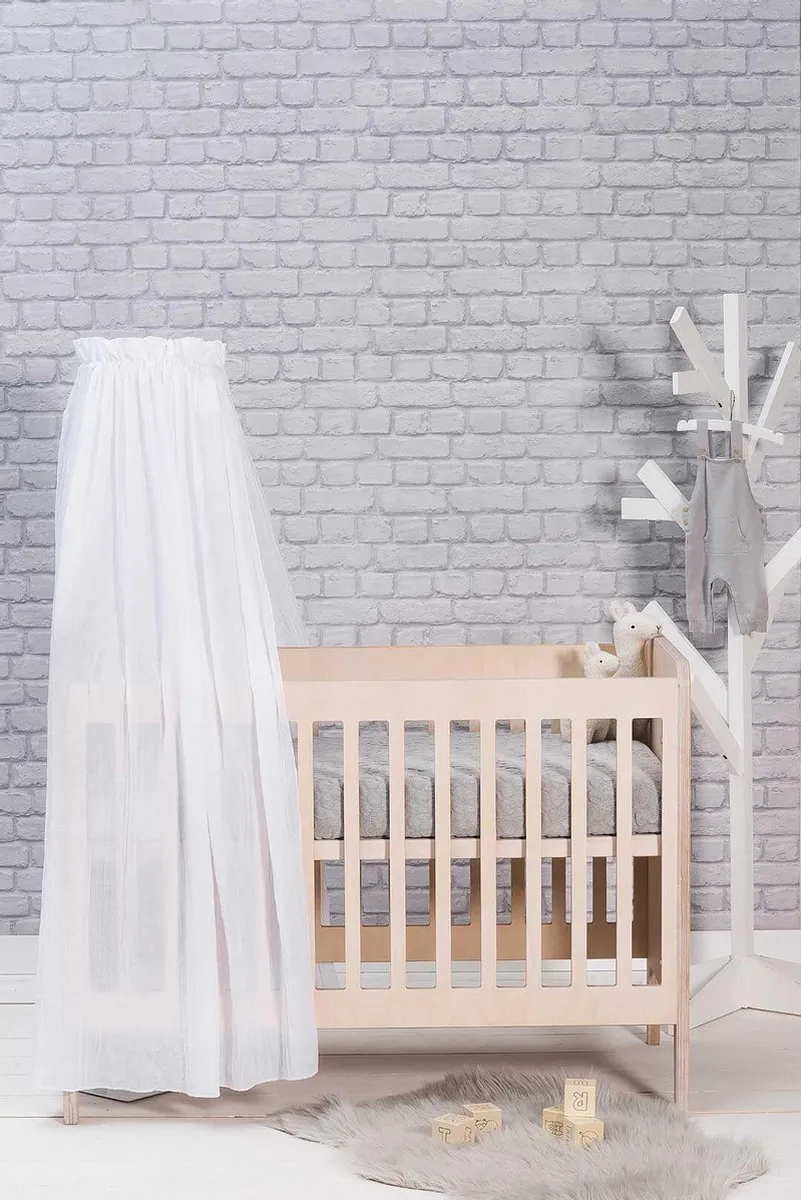Jollein Baby Sluier Vintage Wit - 155cm