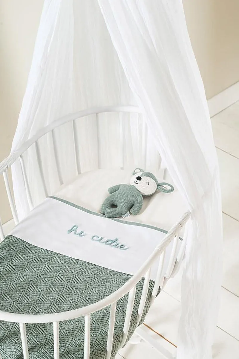 Jollein Baby Sluier Vintage Wit - 155cm