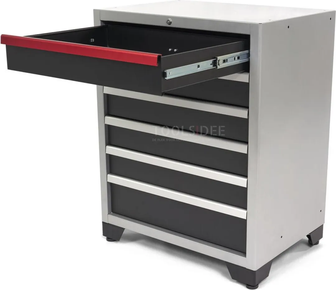 HBM 6 Laden Deluxe Gereedschapskast - 6 Stuks
